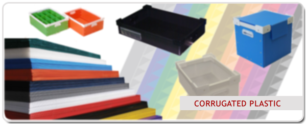 Corrugated Plastic Boxes, Seperators and Displays