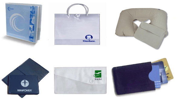 PVC Bag, Beach Bag, Makeup Bag, Promotional Make-Up Bags, Airline Promotions, PVC Cover, Book Cover Promotional
